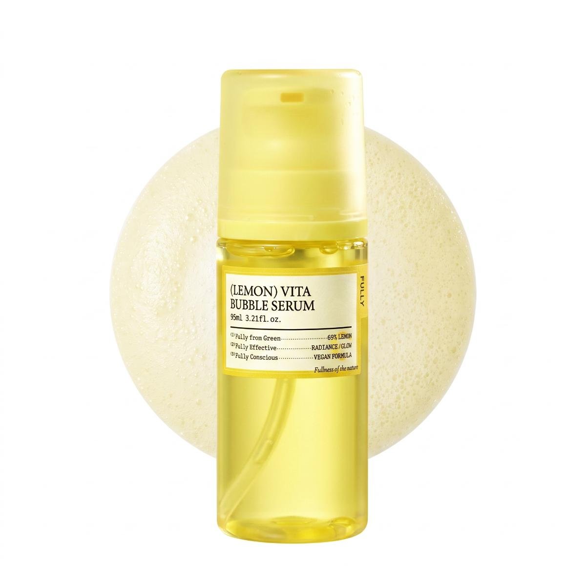 FULLY Lemon Vita Bubble Serum 95ml - AHVTE