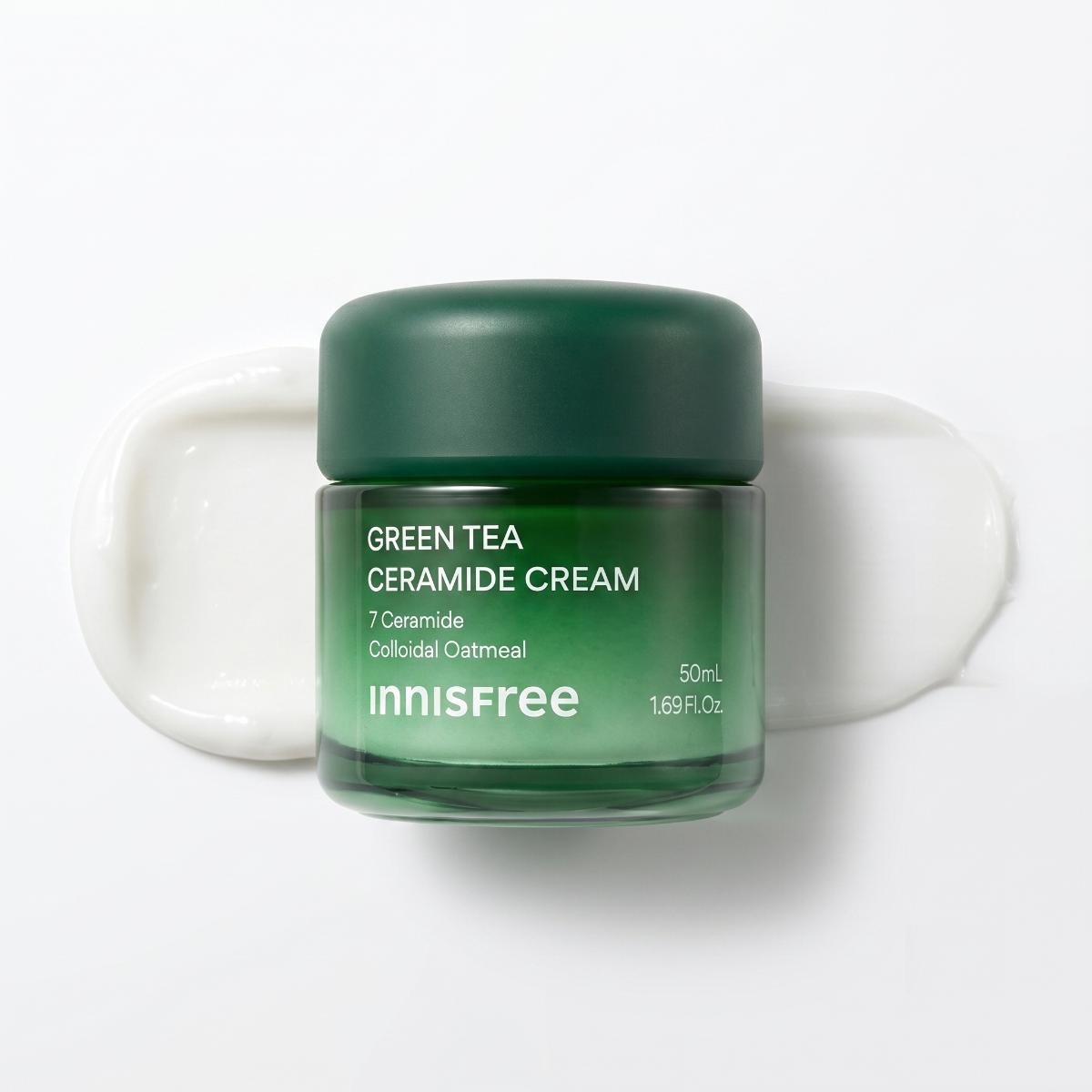 Innisfree Green Tea Ceramide Cream 50ml - AHVTE