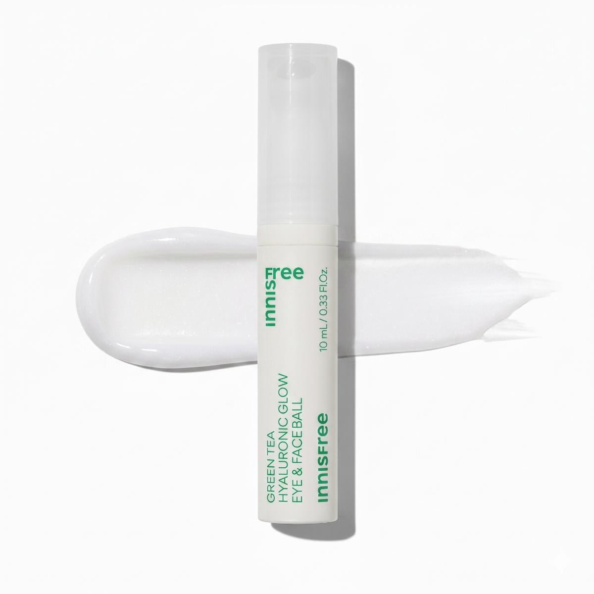 Innisfree Green Tea Hyaluronic Glow Eye & Face Ball 10ml - AHVTE