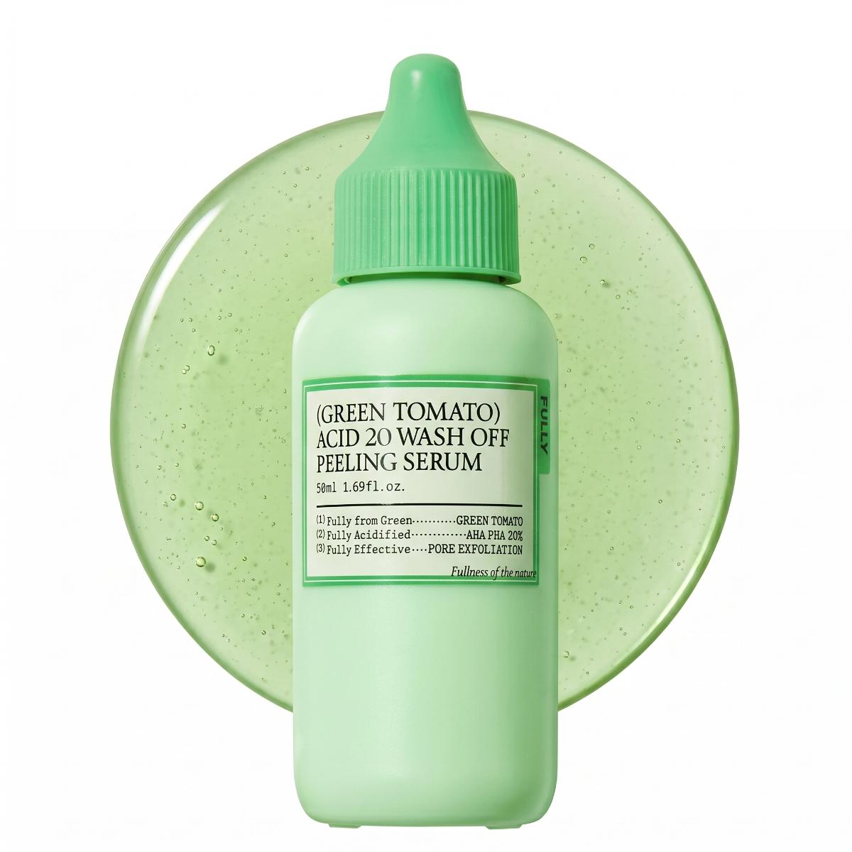 FULLY Green Tomato Acid 20 Wash off Peeling Serum 50ml - AHVTE