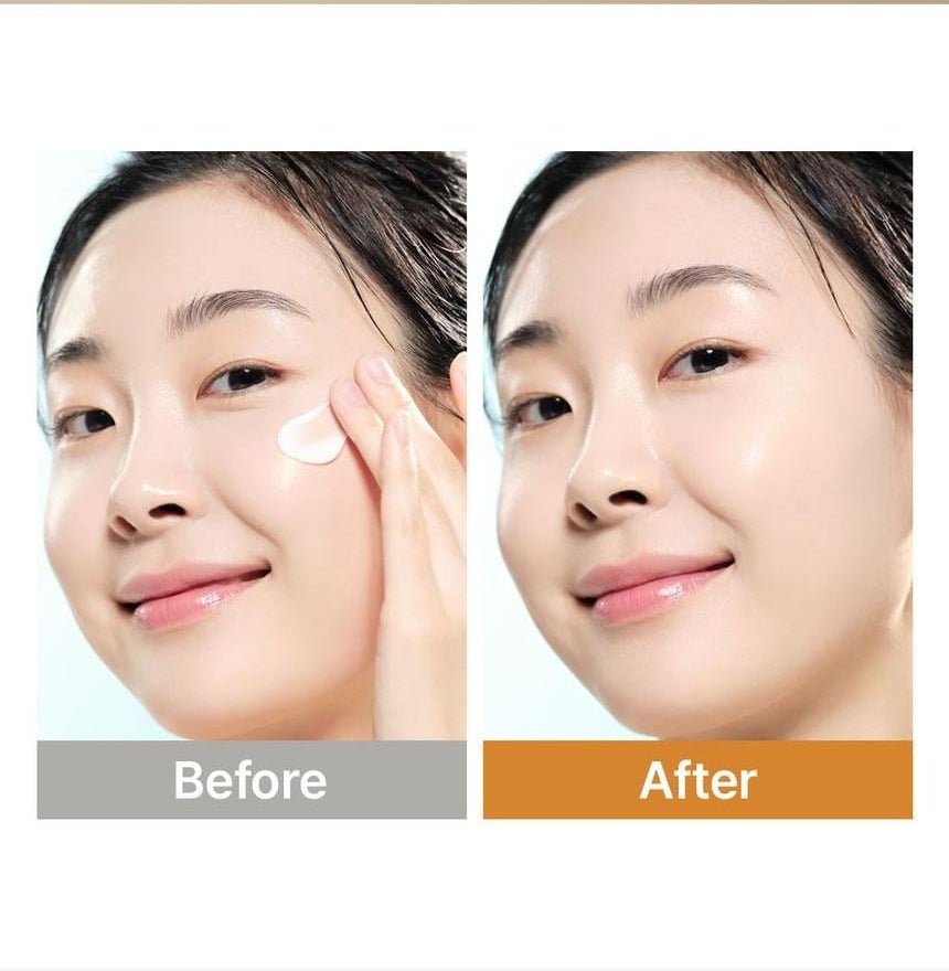 FATION Nosca9 UV Aging Sun Serum: finish comparison
