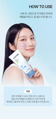 FATION After Sun Gel Lotion - directions (official Korean source)