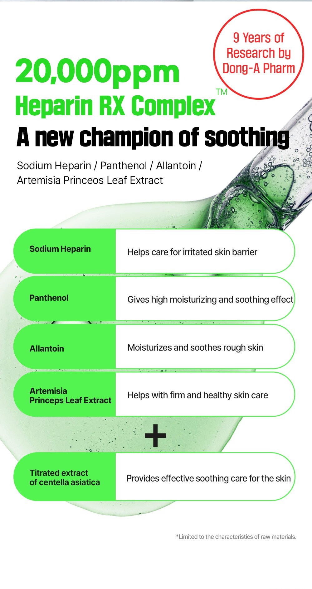 FATION Nosca9 Body Mist: heparin ingredients