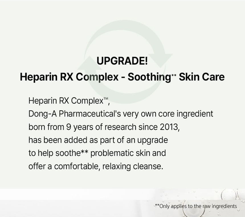 FATION Nosca9 Cleansing Gel heparin complex source detail