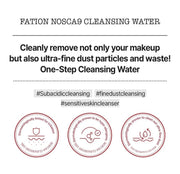 FATION Nosca9 Cleansing Water 500mL — overview; source product information