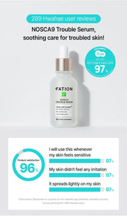 FATION Nosca9 Trouble Serum official survey panel