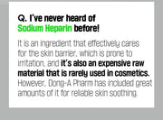 FATION Nosca9 Trouble Clear Toner heparin faq source information