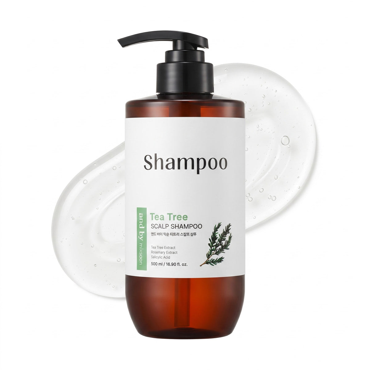 and by mixsoon Tea Tree Scalp Shampoo 500ml - AHVTE