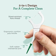 GuruNanda 2-in-1 Dental Floss Picks original supplier image 2