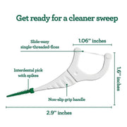 GuruNanda 2-in-1 Dental Floss Picks original supplier image 10