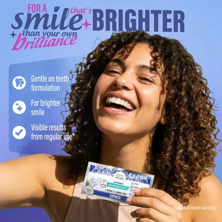 GuruNanda 30-day whitening strips approved product gallery image 2