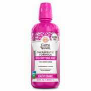 GuruNanda Anti-Cavity Oral Rinse Vibrant Mint single 1 L bottle on white