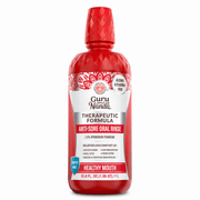 GuruNanda Anti-Sore Oral Rinse Winter Mint single 1 L bottle on white