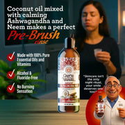 GuruNanda Cinnamon and Coconut Oil Pulling 8 fl oz, supplier image 2