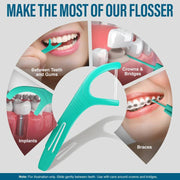 GuruNanda Dual Slickers Floss Picks supplier view 4