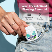 GuruNanda Peppermint Flavored Expandable Dental Floss 55 Yards supplier view 7
