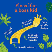 GuruNanda Kids' Giraffe Shaped Flossers, Fluoride-Free supplier view 5