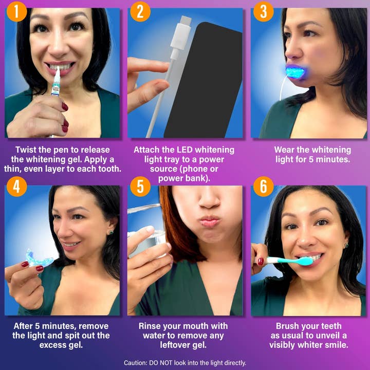 GuruNanda Wired LED Teeth Whitening Kit supplier view 9