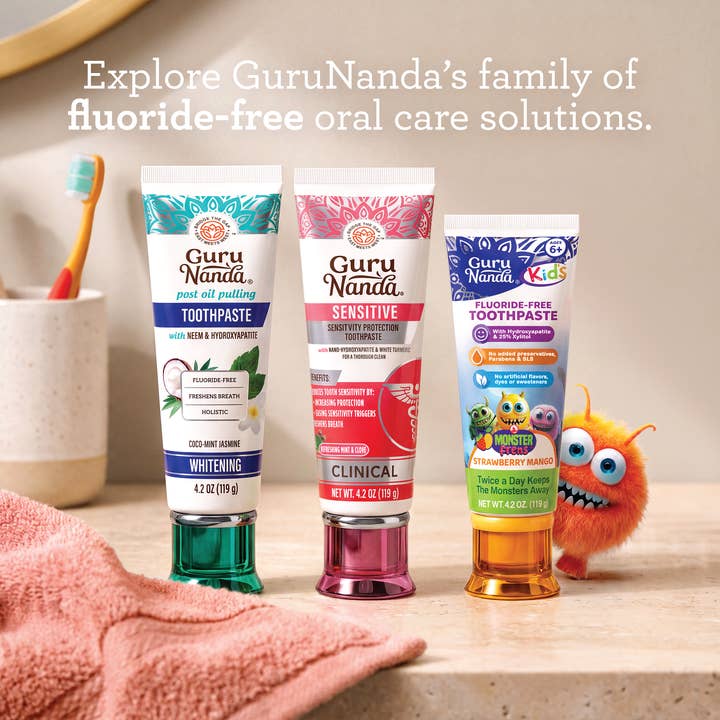 GuruNanda Kids Strawberry Mango Toothpaste supplier image 8