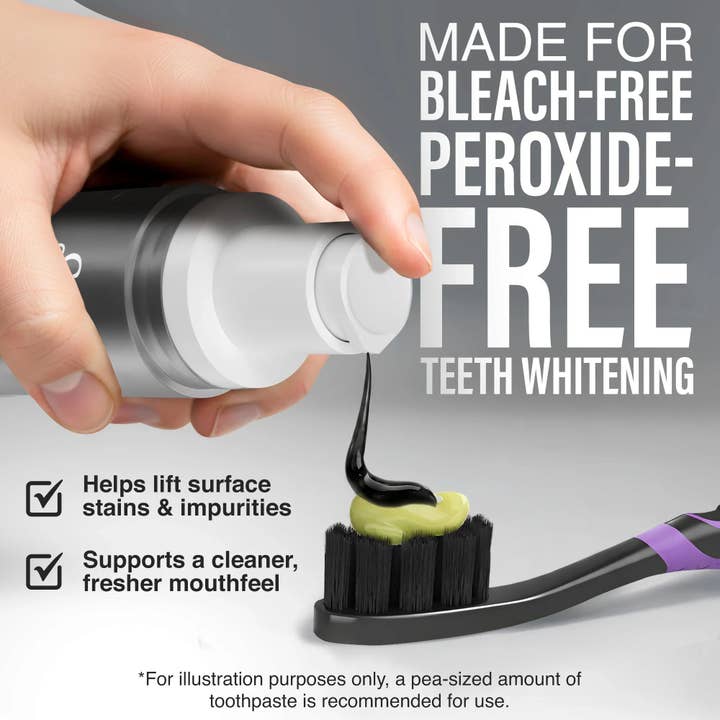 GuruNanda LLC – wholesale Toothpaste – Charcoal Toothpaste Booster with 5% Charcoal Powder – 1 fl oz1