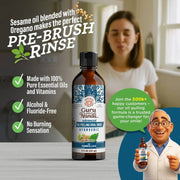GuruNanda LLC – wholesale Mouthwash – Advanced Oil Pulling with Sesame & Oregano – 8 fl. oz.8