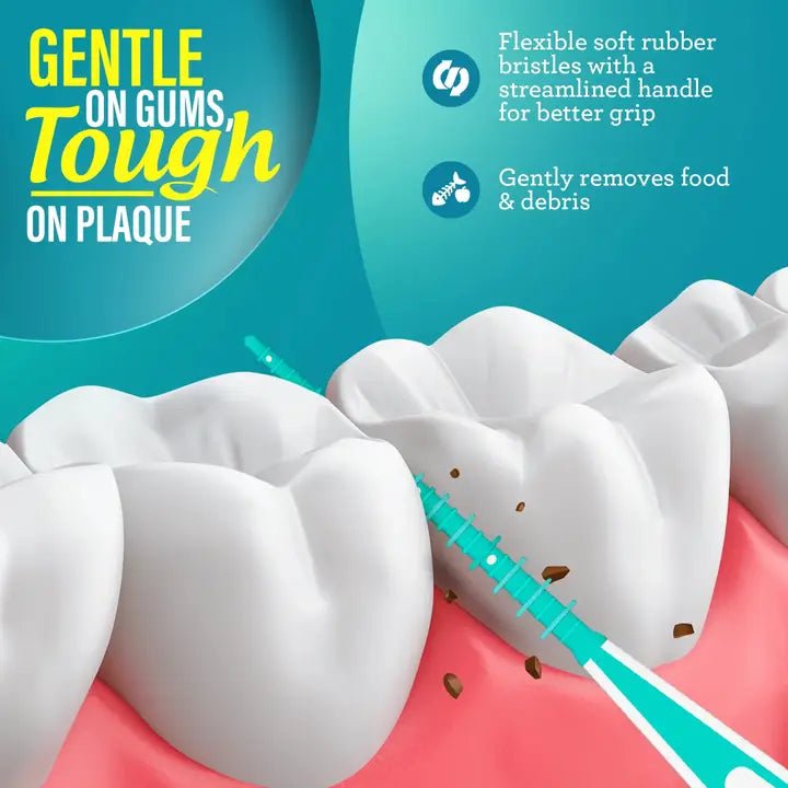 Soft rubber Slimpicks bristles and grip source image