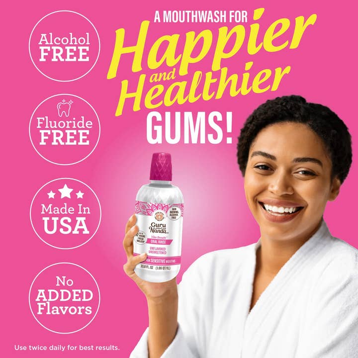 GuruNanda Unflavored Unsweetened Oral Rinse supplier image 6