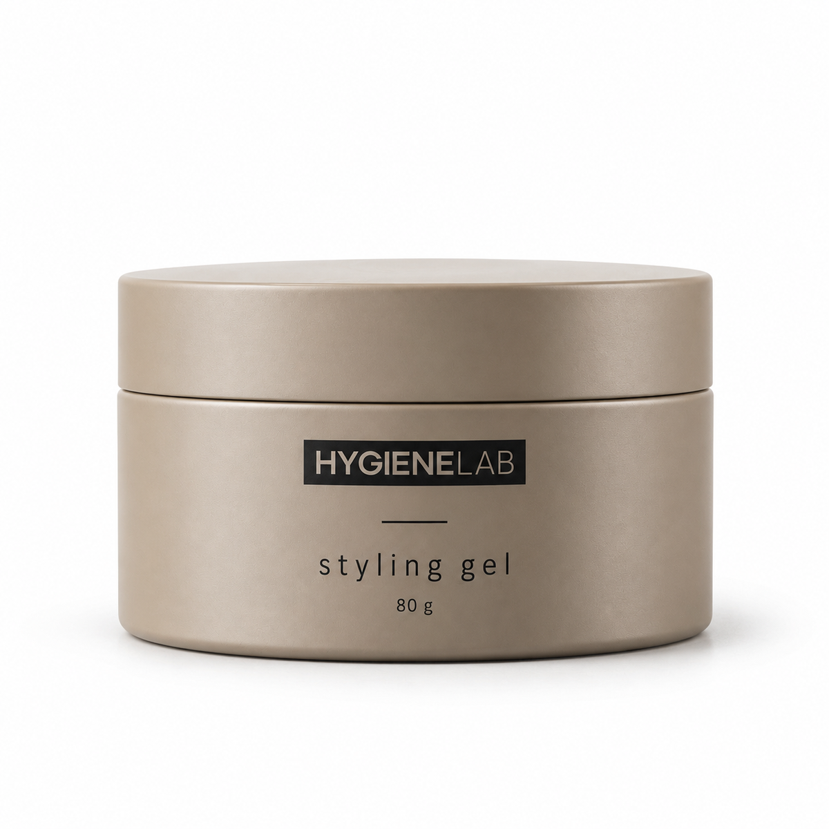 HygieneLab Styling Gel Strong Hold Matte Finish 80 g