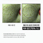 Isntree Onion Fresh Light Sun Stick SPF50+ PA++++ 22g - skin texture study with conditions