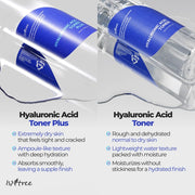 Isntree Hyaluronic Acid Toner Plus 200mL: toner versus toner plus