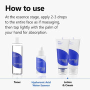 Isntree Hyaluronic Acid Water Essence 50mL: how to use