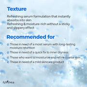 Isntree Ultra-Low Molecular Hyaluronic Acid Serum 50mL: serum texture and skin type
