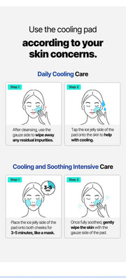 Isntree Ultra-Low Molecular Hyaluronic Acid Zinc Cooling Pad 60 Pads: two ways to use