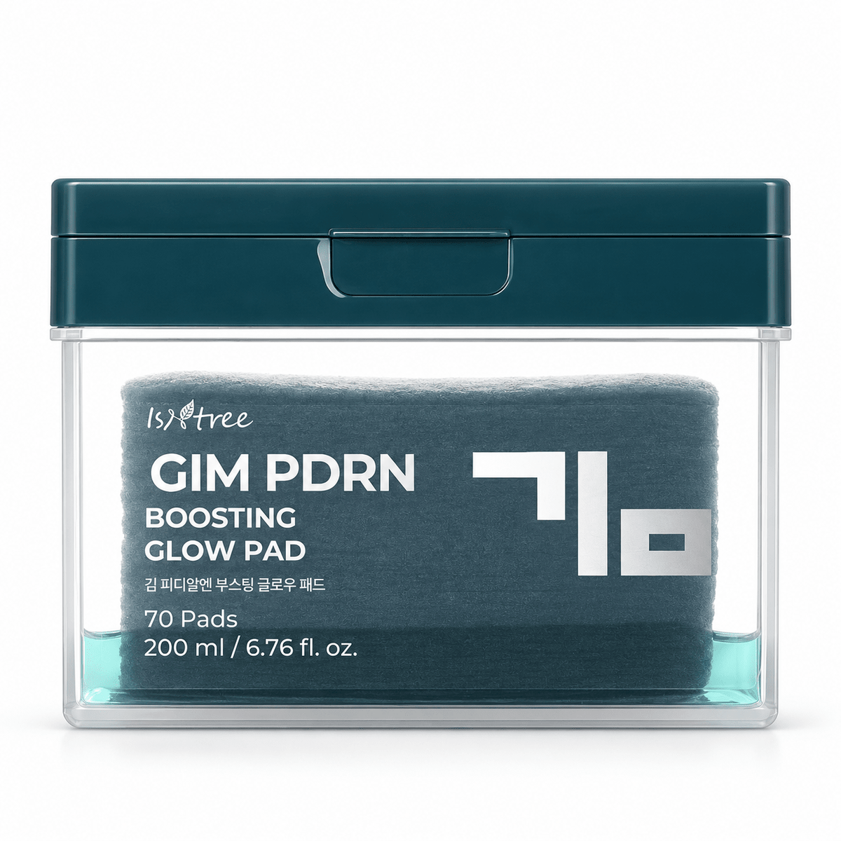 Isntree GIM PDRN Boosting Glow Pad 70 Pads on a white background