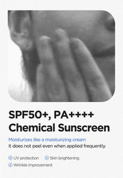 Isntree Hyaluronic Acid Watery Sun Gel SPF50+ PA++++ 50mL - chemical filter explanation