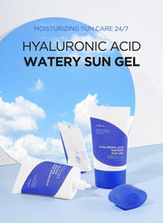 Isntree Hyaluronic Acid Watery Sun Gel SPF50+ PA++++ 50mL - hydrating sun protection overview