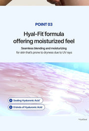 Isntree Hyaluronic Acid Airy Body Sun Cream SPF50+ PA++++ 150mL - hyaluronic acid moisture system