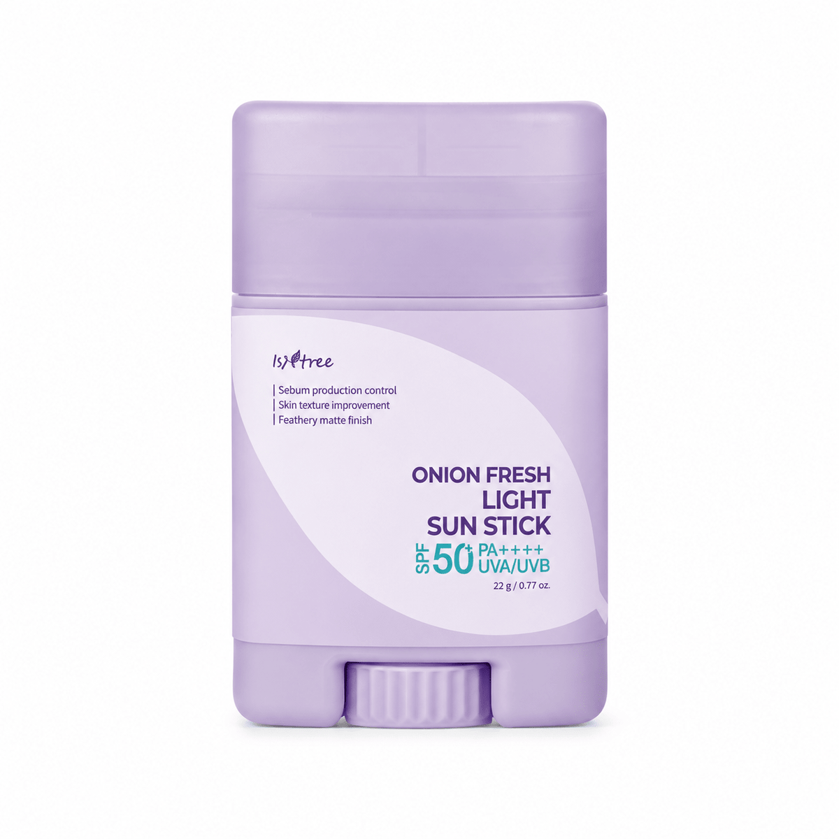 Isntree Onion Fresh Light Sun Stick SPF50+ PA++++ 22g - generated studio product image on a white background