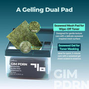 Isntree GIM PDRN Boosting Glow Pad 70 Pads dual sided design information
