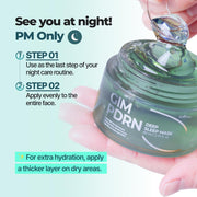 Isntree Gim PDRN Deep Sleep Mask 80mL night use information
