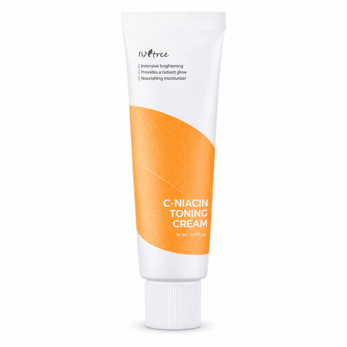 Isntree C-Niacin Toning Cream 50mL product packaging on a white background