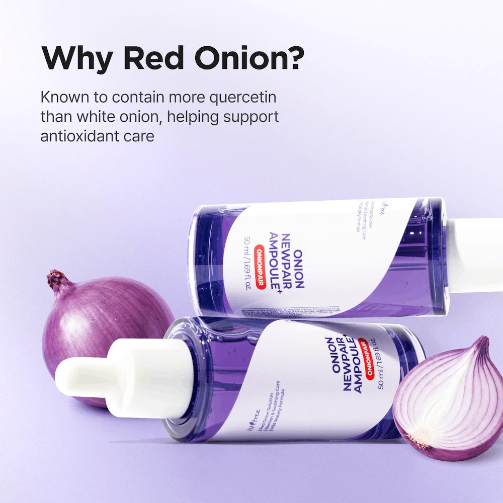 Isntree Onion Newpair Ampoule Plus 50mL: Red onion ingredient and antioxidant care