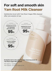 Isntree Yam Root Vegan Milk Cleanser 220mL – Consumer satisfaction survey