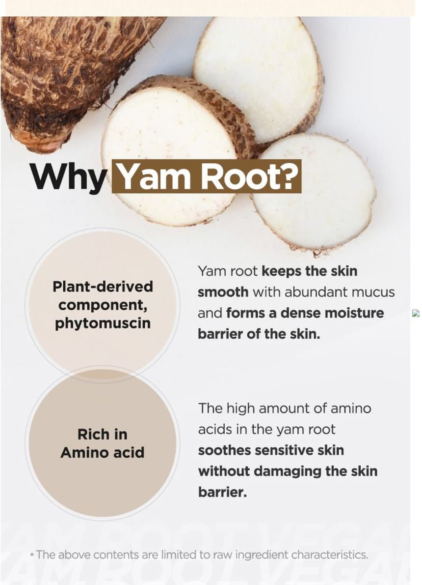 Isntree Yam Root Vegan Milk Cleanser 220mL – Why yam root ingredient properties