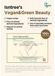 Isntree Yam Root Vegan Milk Cleanser 220mL – Vegan and green beauty philosophy