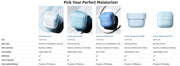 LANEIGE Water Bank Blue Hyaluronic Gel Cream five-format comparison without retailer prices reviews or purchase buttons