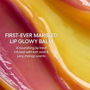 LANEIGE Lip Glowy Balm Acai Mango Smoothie marbled formula