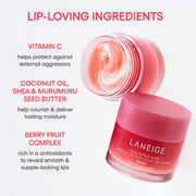 LANEIGE Lip Sleeping Mask nourishing ingredients