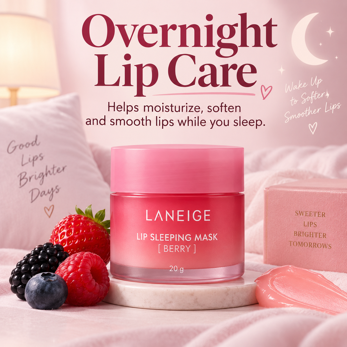 LANEIGE Lip Sleeping Mask overnight lip care