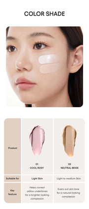 LANEIGE Neo Tone Up Multi Stick shade guide